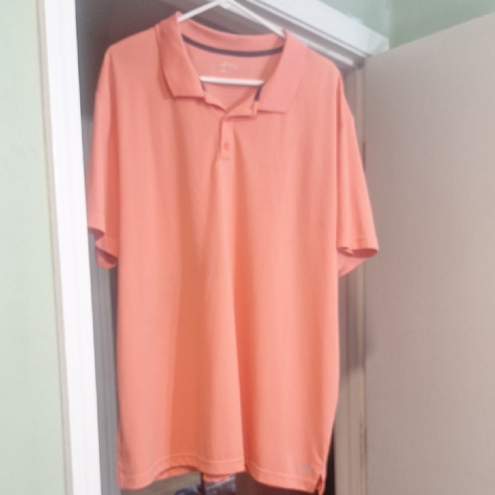 Men's Peach Polo Shirt